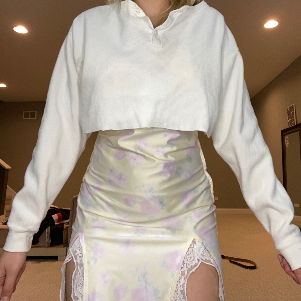 Brandy Melville white knit